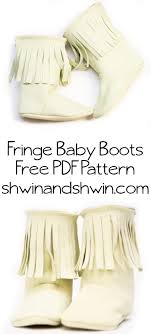 Easter template have fun with free printables easter templates. Fringe Baby Boots Free Pdf Pattern Shwin Shwin