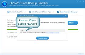 Finally Click Start Button Begin The Process Of Password Recovery The Program Will Restore Iphone Backup Password After A While S Itunes Backup Passwords