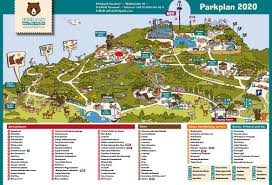 Seit der freizeitpark 1964 als „hochwildpark eifel eröffnet wurde, ist die anlage kontinuierlich gewachsen. Parkmaps Parkplan Plattegrond Eifelpark Freizeitpark Welt De