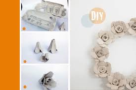 Eierkarton Rosen Eierkartons Rosen Basteln Eierkarton Basteln