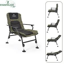 Fishingsir Ultimate Outdoor Adjustable Folding Breathable Fishing Chair With Adjustable Legs Outdoor Folding Chairs Outdoor Rocking Chairs Fishing Chair