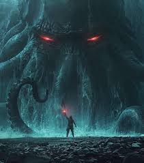23 1k Likes 226 Comments Dragons Monsters Dragons Monsters On Instagram Ocean Or Desert Which One In 2020 Fantasy Landscape Dark Fantasy Art Cthulhu Art