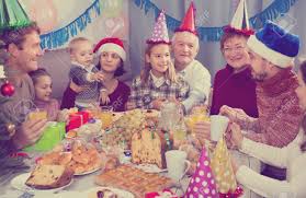 If you're planning a dinner party in the near future, you're probably sending out dinner party invitations.in order to make sure all guests' expectations for the event are what they should be, you'll need to ensure all important information is clear on the invitations. Smiling Family Members Having Celebration Of Childrena S Birthday During Dinner Stock Photo Picture And Royalty Free Image Image 93717096