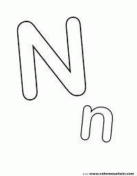 Enjoy your free nature alphabet coloring page letter n. The Letter N Coloring Sheets Create A Printout Or Activity Coloring Home