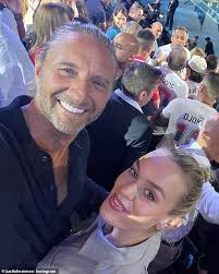 Australian Open: Madeline Holtznagel watches men's final with boyfriend  Justin Hemmes