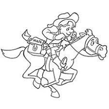 Cowboy coloring pages attract kids. Top 25 Free Printabe Cowboy Coloring Pages Online