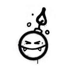 Cool graffiti drawings | cool truck stickers car decals stickers cool. Graffiti Character Vector Images Over 7 200