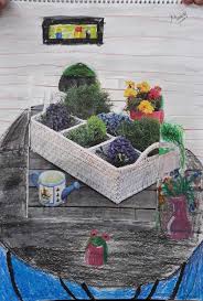 Kolaj Tamamlama Calismasi Kolaj Resim