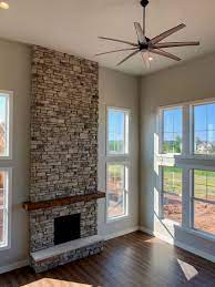There's also an upper level family room! Custom Cottonwood 2 Story Great Room Farmhouse Living Room Other By Cypress Homes Inc Houzz