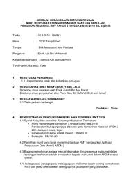 Surabaya jatim terima 130.200 hektar sk hutan sosial. Rmt Minit Bil 2 2018 Pages 1 3 Flip Pdf Download Fliphtml5