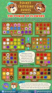 To acquire a golden flower, you first need to make a black flower of that for other flowers, the process could vary because the different color combinations also change for each type of flower in animal crossing. Our Fun Little Phone Sized Pocket Guide To Flower Color Combos Animalcrossing