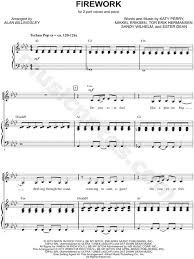 Katy Perry Firework Arr Alan Billingsley 2 Part Choir Piano Choral Sheet Music In Ab Major Download Print Choral Sheet Music Sheet Music Katy Perry Firework