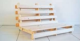 Pick up the front of the slats and gently push it towards the back of the futon. How To Build A Fold Out Sofa Futon Bed Frame Diy Projects For Everyone
