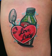 I Love Lucy Tattoo Picture Last Sparrow Tattoo Love Tattoos Tattoo Nightmares I Love Lucy