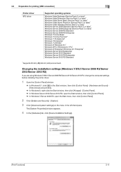 Trouvez votre pilote d'impression, et manuels d'utilisation pour prendre en main nos équipements très facilement. Konica Minolta Bizhub C3110 Driver And Firmware Downloads