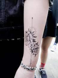 Rose Alchemist Tattoo Idea Female Tattoo Artistic Tattoo Arm Tattoo Romantic Tattoo Spiritual Tattoo Black Work G Alchemy Tattoo Tattoos For Women Rose Tattoos