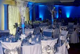 Personalized wedding set of 4: Adorable 25 Elegant Blue And Silver Wedding Decorations Ideas For Wedding De Blue Wedding Decorations Silver Wedding Decorations Royal Blue Wedding Decorations