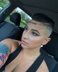 In fact, this hairstyle, which features a cropped back and sides with longer hair on the. Cool Short Hair Styles Women S Bald Fade Style Not Just For Men Anymore