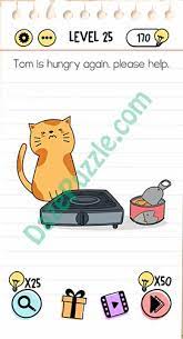 We did not find results for: Brain Test Level 25 Tom Is Hungry Again Answer Daze Puzzle