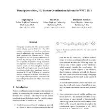 With increased vaccine supply expected to flow into maryland from the federal government and a goal of making all adults eligible for appointments by may, people aged 16 and older can now preregister. Description Of The Jhu System Combination Scheme For Wmt 2011 Acl Anthology