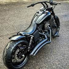 Pete Pearson On Instagram 2015 Fatbob Just Out The Shop A Lot Of Stuff On This Like Dlc Coated Stanchions Etc D Harley Bikes Harley Dyna Harley Street Bob