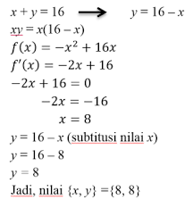 We did not find results for: Nilai Stasioner Dan Aplikasi Turunan Matematika