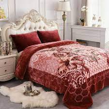 High density plush makes it no. Jml Fleece Blanket King Size Heavy Korean Mink Blanket 85 X 95 Inches 9 Lbs Single Ply Soft And Warm Thick Raschel Printed Mink Blanket For Autumn Winter Bed Home Gifts Cameo Flower