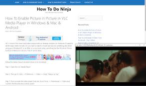Run vlc player, then select open network stream. Enable Picture In Picture Pip In Vlc Player Windows Android Mac