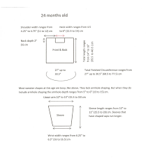 Baby Sweater Sizing Standards What You Need To Know Before