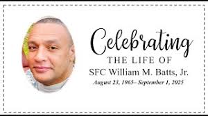 SFC William M. Batts, Jr. Obituary September 1, 2025