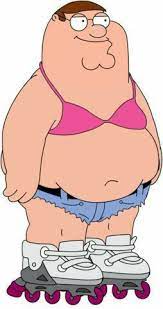 Family Guy Peter Griffin In Girls Clothes Family Guy Peter Griffin Family Guy Cartoon Family Guy Funny