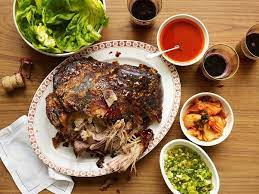 Nyt Cooking This Is A Recipe To Win The Dinner Party Sweepstakes And At Very Low Stakes Slow Roasted Pork Shoulder Served W Pork Recipes Ssam Recipe Recipes