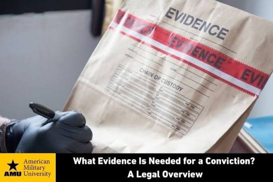 What Evidence Is Needed for a Conviction? A Legal Overview | American  Military University (AMU)