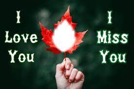 (also you are cute!!!) (and our love so broke tumblr). Fotomontage I Love You I Miss You Pixiz