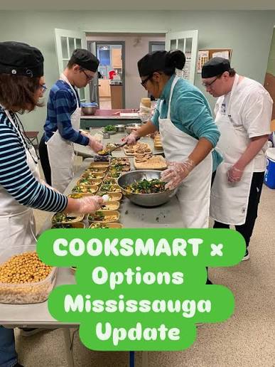 Student exploring ingredients at their own pace