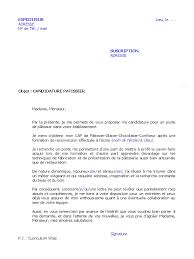 Que ce soit pour un premier emploi, pour un job d'été ou pour une reconversion professionnelle ne faites pas de lettre de motivation générique. Lettre De Motivation Patissier