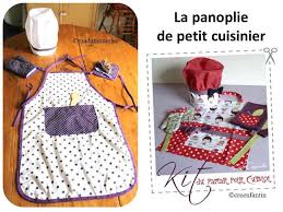 3 Tablier Enfant Panoplie Du Cuisinier Gant Manique Torchon Toque Patron Et Tuto Gratuit Diy Cuisi Tutos Couture Couture Facile Pour Debutant Couture Tutoriel