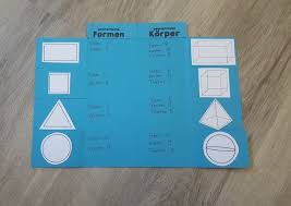 Grundschultante Aufklappfheft Geometrische Formen Und Korper Aufklappfheft Formen Geometrische Grundsc Geometrie Korper Grundschule Mathematikunterricht