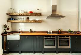 Dark grey kitchen with wood worktop ukg ready. How To Get The Best Kitchen Worktop Without Breaking The Bank Houzz Ie