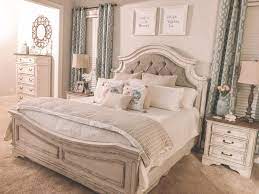 Realyn Queen Upholstered Panel Bed With Dresser Ashley Furniture Homestore In 2021 Bedroom Sets Queen King Bedroom Sets Feminine Bedroom