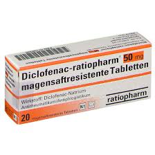 Diclofenac Ratiopharm 50 Mg 20 St Shop Apotheke Com