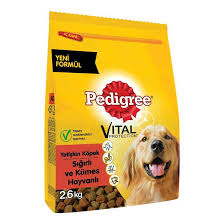 Pedigree Biftekli Ve Kumes Hayvanli 2 6 Kg Yetiskin Kopek Mamasi A101
