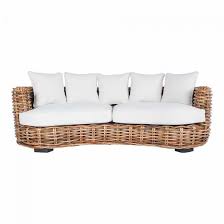 Capella 3 Seater Rattan Sofa Rattan Sofa Sofa Rattan