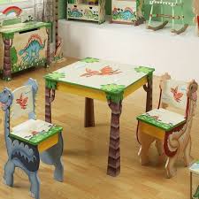 Teamson Kids Dinosaur Table And Two Chair Set In 2020 Toddler Table And Chairs Ikea Kids Chairs Childrens Furniture