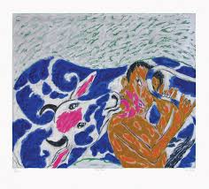 Tail Tale By Amit Ambalal Limited Edition Serigraph Indian Artist Serigraph Artist