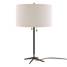 Dalmall Table Led Lamp Black White Includes Energy Efficient Light Bulb Aiden Lane Target Black Lamps Energy Efficient Light Bulbs Lamp