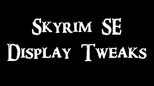 Skyui only enabled in skyrim script special edition, which makes you feel like this game made for mouse control and also allows you to filter and classify inventory. Sse Display Tweaks At Skyrim Special Edition Nexus Mods And Community