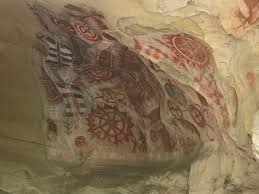 The cave is located on the left, about two miles up a steep, narrow road. Lost In The Los Padres Chumash Painted Cave