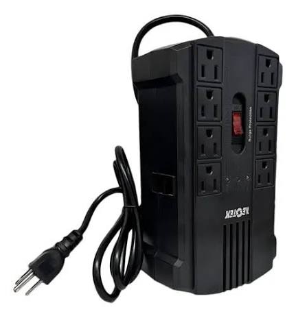 Regulador Neotek 1200Va - 8 Salidas
