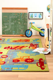 Startseite » unsere teppiche » kinderteppiche » sigikid. Sigikid Kinder Teppich Traffic Grun Orange Grau Blau Outlet Teppiche
